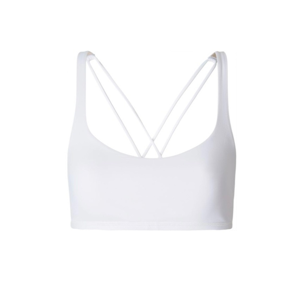 Lululemon Free To Be Bra White 8
